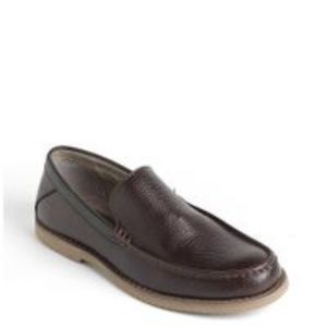 CALVIN KLEIN Yaden Leather Loafer Brown 8